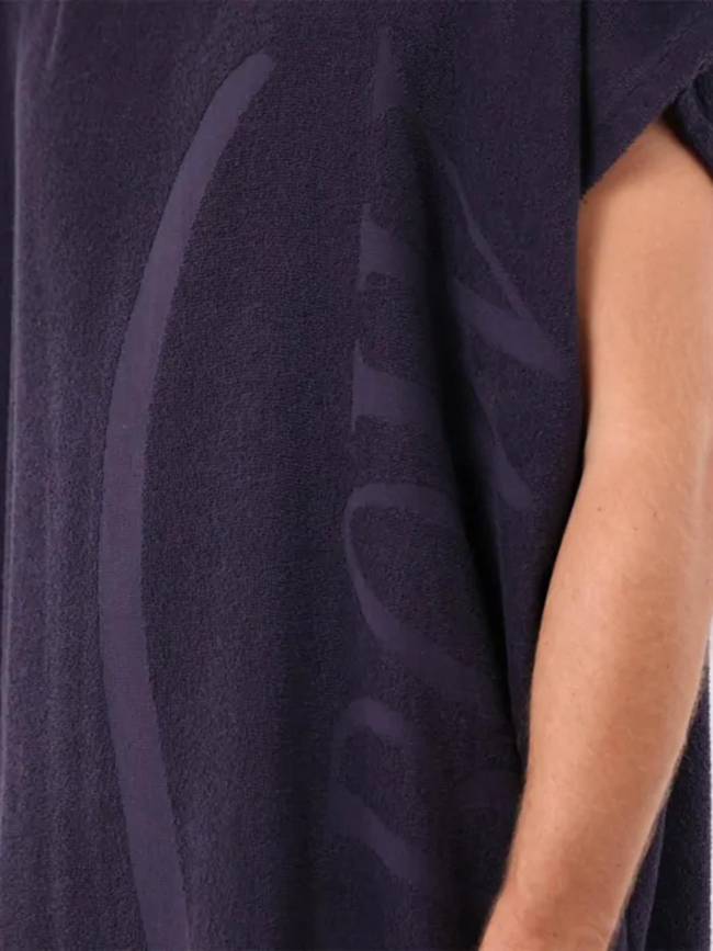 Poncho de plage uni bleu marine - Oxbow