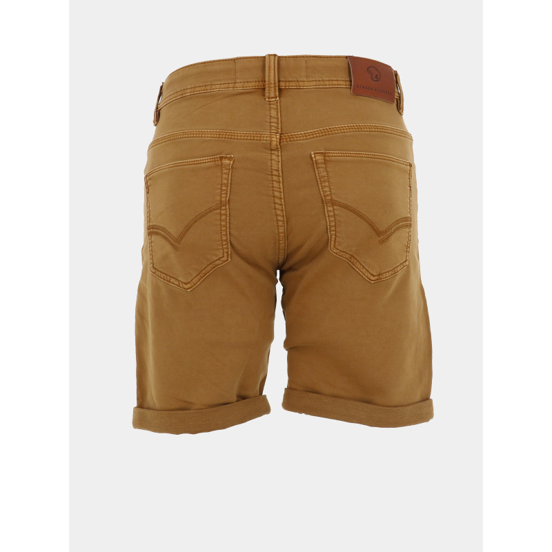 Short bermuda balek camel homme Benson Cherry wimod