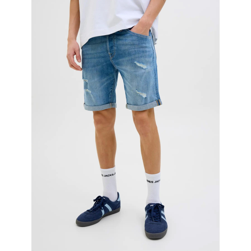 Short en jean rick fox bleu homme - Jack & Jones