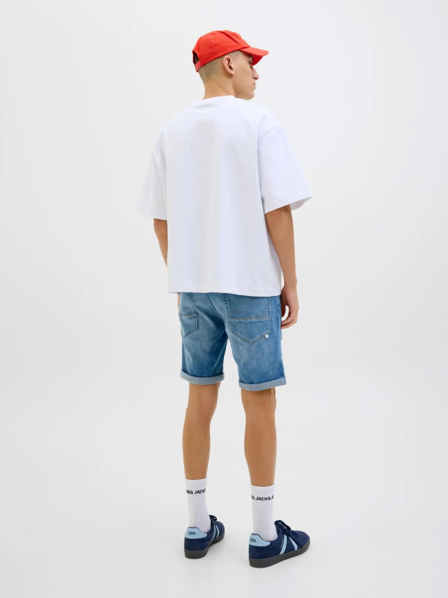 Short en jean rick fox bleu homme - Jack & Jones