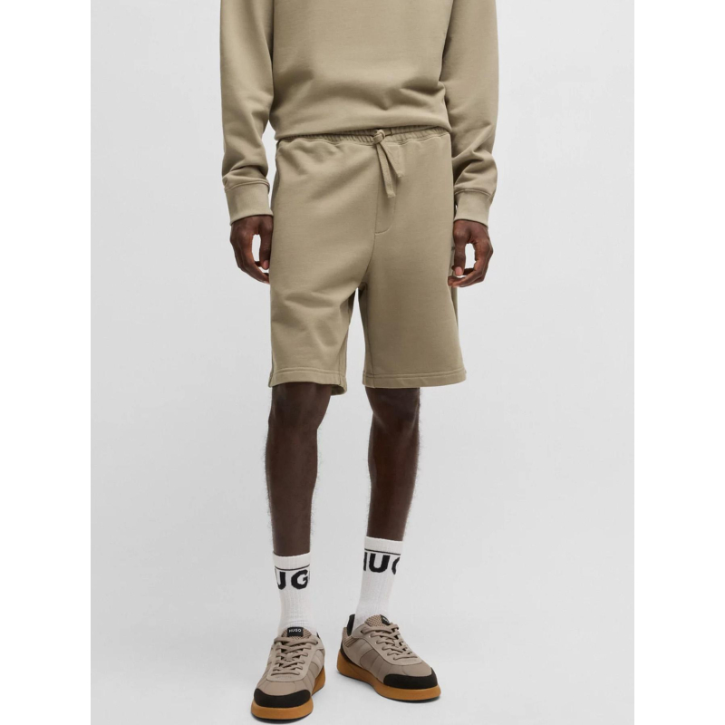 Short molleton dayono marron homme - Hugo
