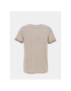 T-shirt à manches courtes tumin beige homme - Benson & Cherry