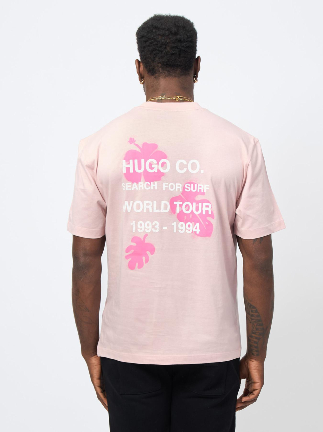 T-shirt nodiwop rose homme - Hugo