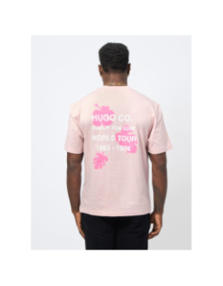 T-shirt nodiwop rose homme - Hugo