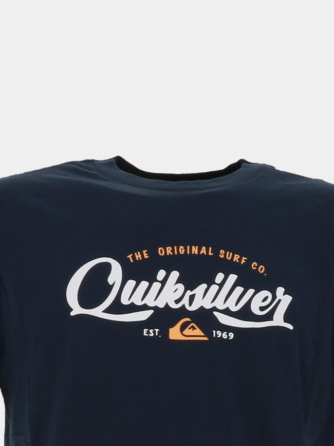 T-shirt à manches courtes undertow bleu marine homme - Quiksilver