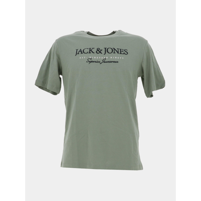 T-shirt à manches courtes jorclash vert homme - Jack & Jones