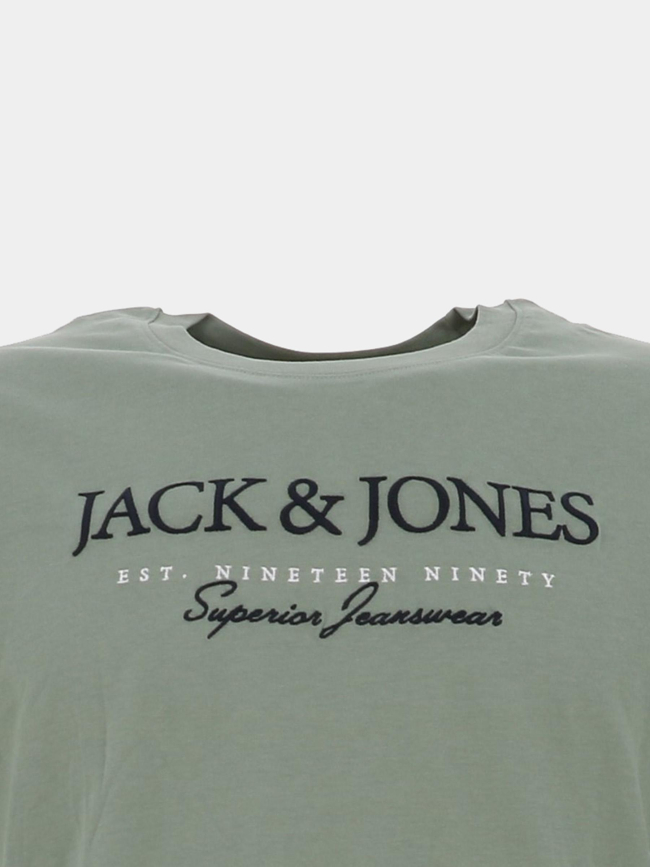 T-shirt à manches courtes jorclash vert homme - Jack & Jones