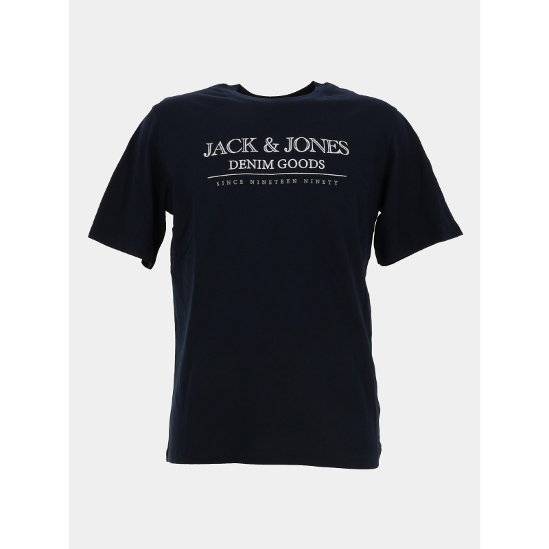 T-shirt jorclash bleu marine homme - Jack & Jones