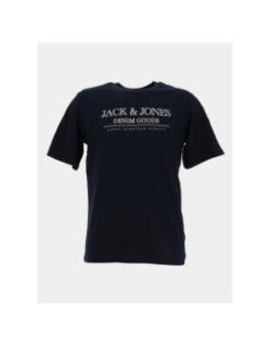 T-shirt jorclash bleu marine homme - Jack & Jones
