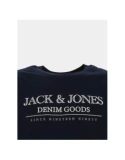 T-shirt jorclash bleu marine homme - Jack & Jones