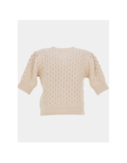 Gilet cardigan colette beige femme - Vero Moda