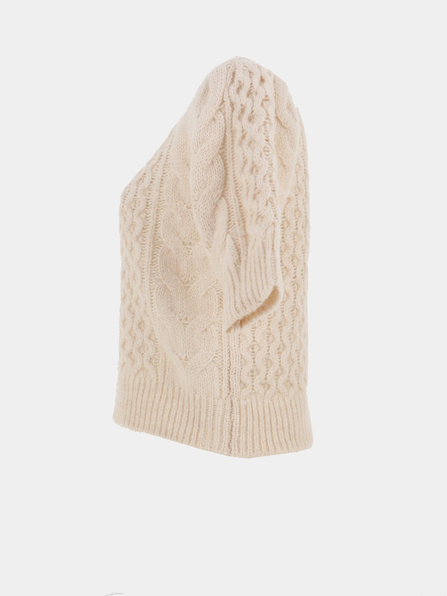Gilet cardigan colette beige femme - Vero Moda