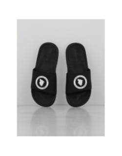 Claquettes gel amorti logo noir homme - Comme Des Loups