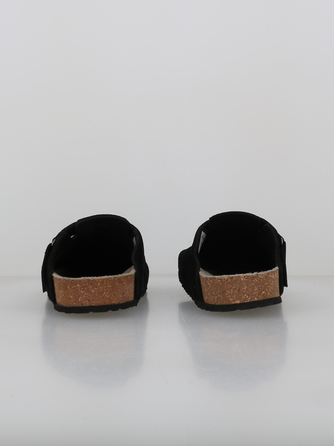 Mules en cuir suède louis noir homme - Jack & Jones