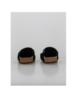 Mules en cuir suède louis noir homme - Jack & Jones