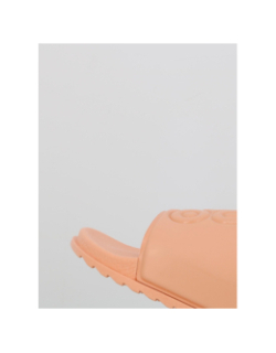 Claquettes match it slid orange femme - Hugo