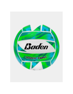Ballon de beach volley match point vert blanc - Baden