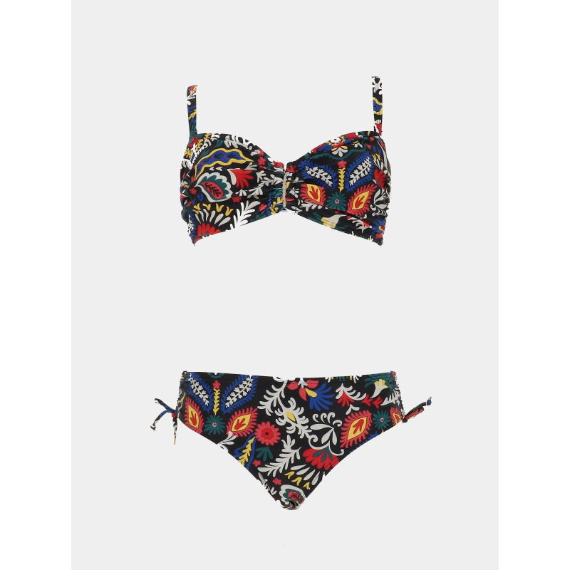 Maillot de bain 2 pièces lili goa noir femme - Lagon Bleu