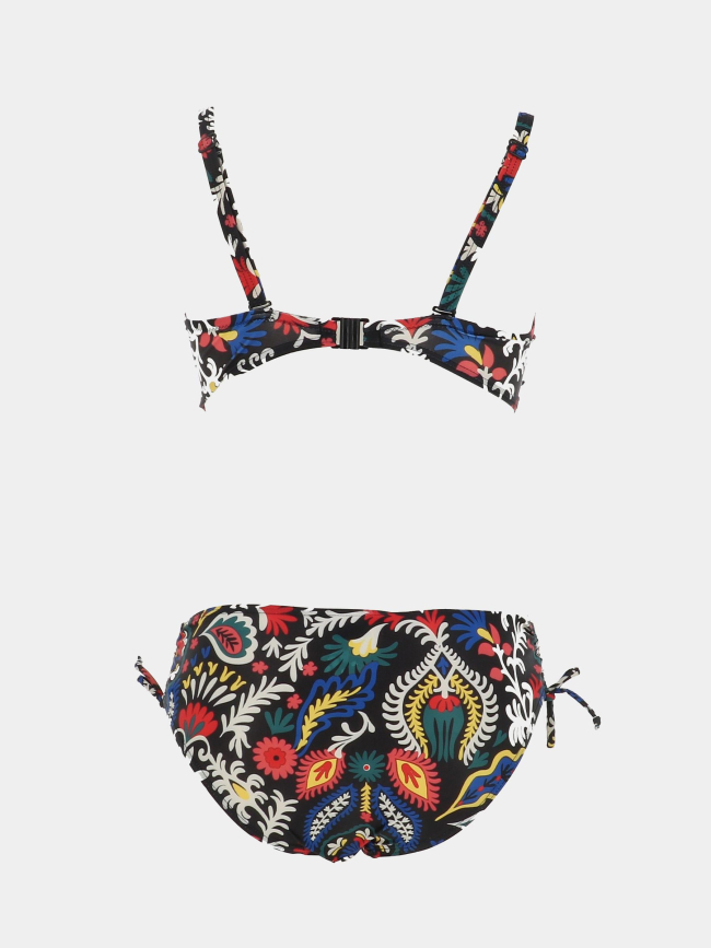 Maillot de bain 2 pièces lili goa noir femme - Lagon Bleu