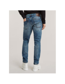 Jean regular 3301 tapered vintage bleu homme - G-star
