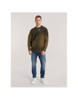 Jean regular 3301 tapered vintage bleu homme - G-star