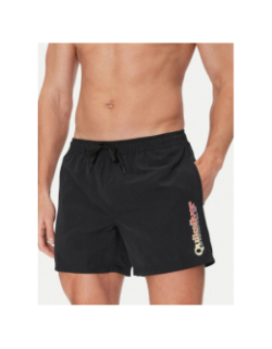 Short de bain fineline volley 15 noir homme - Quiksilver