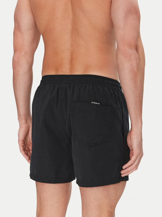 Short de bain fineline volley 15 noir homme - Quiksilver
