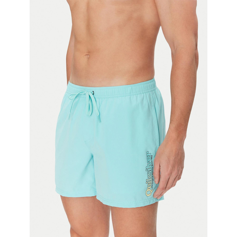 Short de bain fineline volley 15 bleu homme - Quiksilver