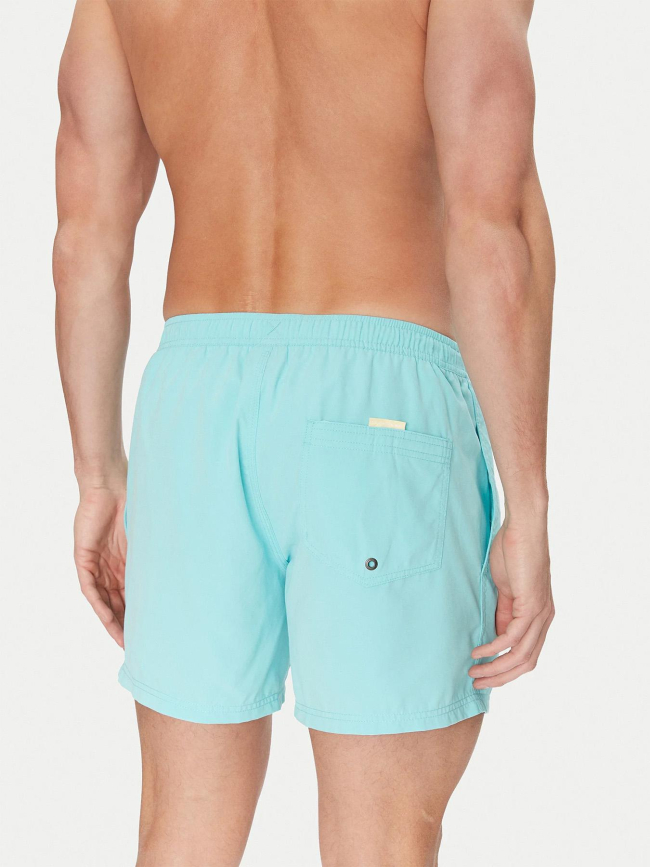 Short de bain fineline volley 15 bleu homme - Quiksilver