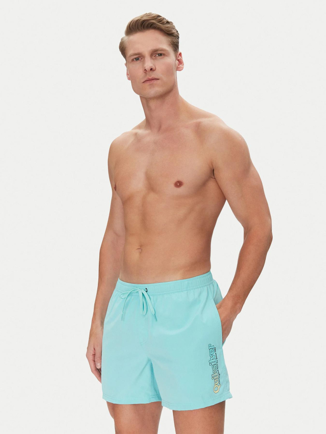 Short de bain fineline volley 15 bleu homme - Quiksilver