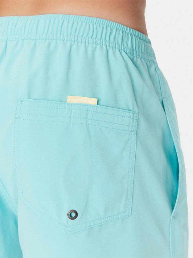 Short de bain fineline volley 15 bleu homme - Quiksilver