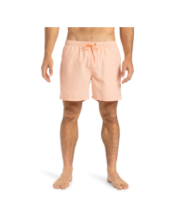 Short de bain fineline volley 15 orange homme - Quiksilver