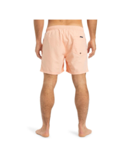Short de bain fineline volley 15 orange homme - Quiksilver