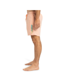 Short de bain fineline volley 15 orange homme - Quiksilver