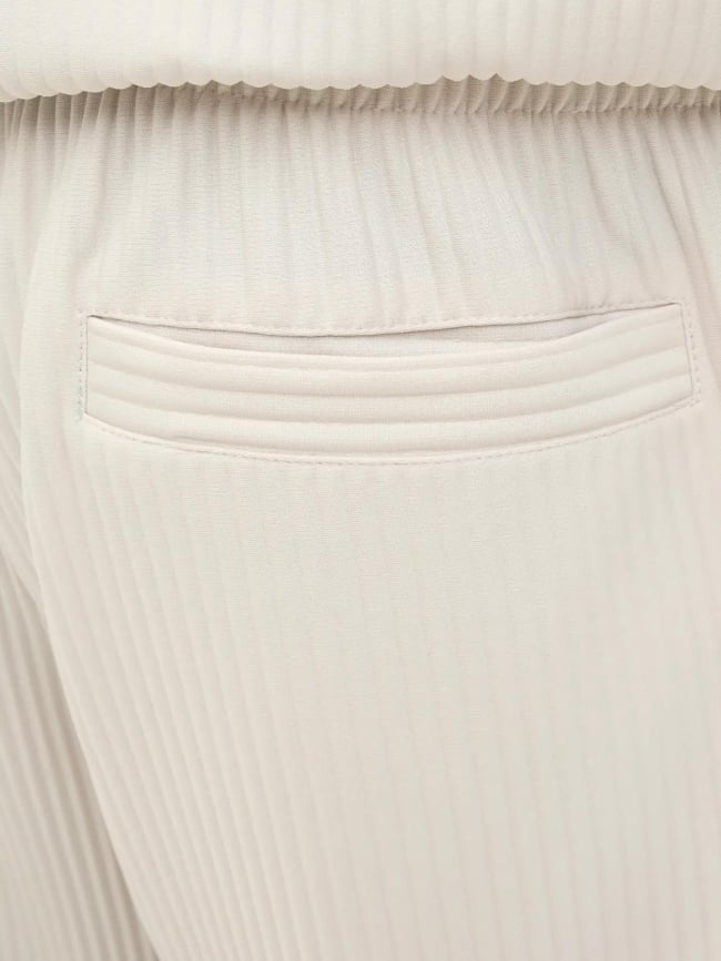 Short jogging karl interlude plissé beige homme - Jack & Jones