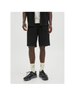 Short jogging karl interlude plissé noir homme - Jack & Jones