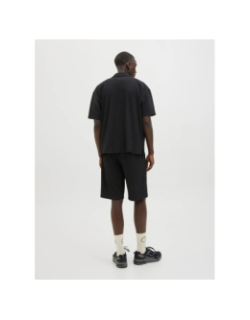 Short jogging karl interlude plissé noir homme - Jack & Jones