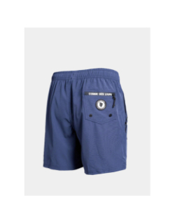 Short de bain uni bleu marine homme - Comme Des Loups