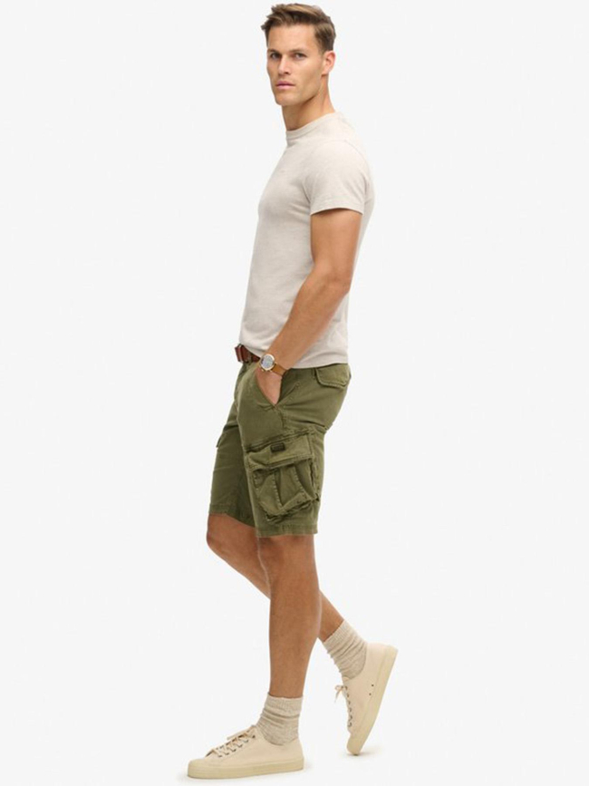 Short cargo core kaki homme - Superdry
