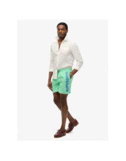 Short de bain graphic 17 vert homme - Superdry