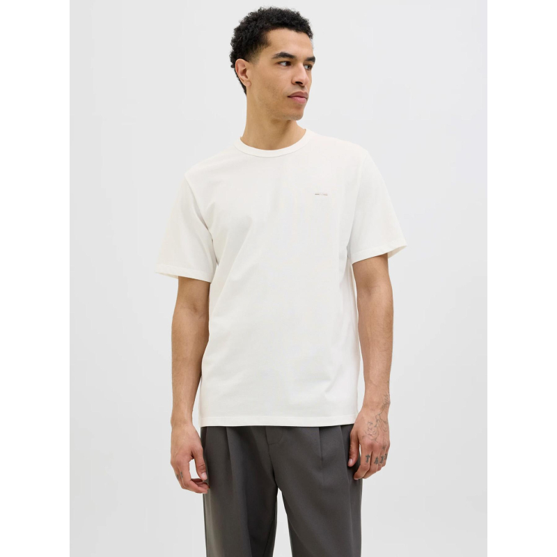 T-shirt blualves blanc homme - Jack & Jones