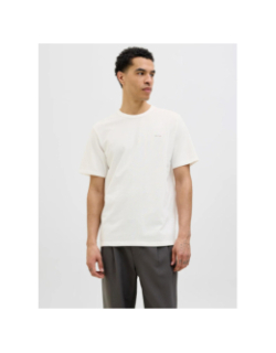 T-shirt blualves blanc homme - Jack & Jones