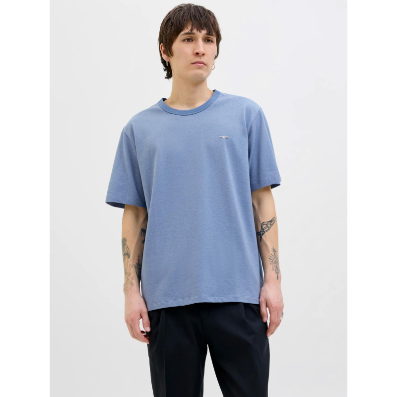 T-shirt blualves bleu homme - Jack & Jones