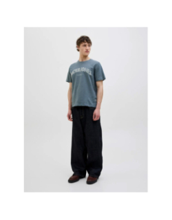 T-shirt almeria bold brand gris homme - Jack & Jones