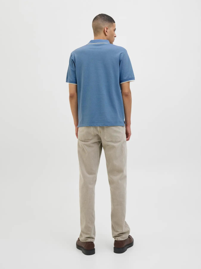 Polo blualves bleu homme - Jack & Jones