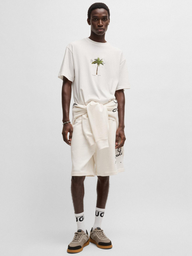 T-shirt duwom blanc homme - Hugo