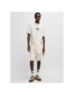 T-shirt duwom blanc homme - Hugo