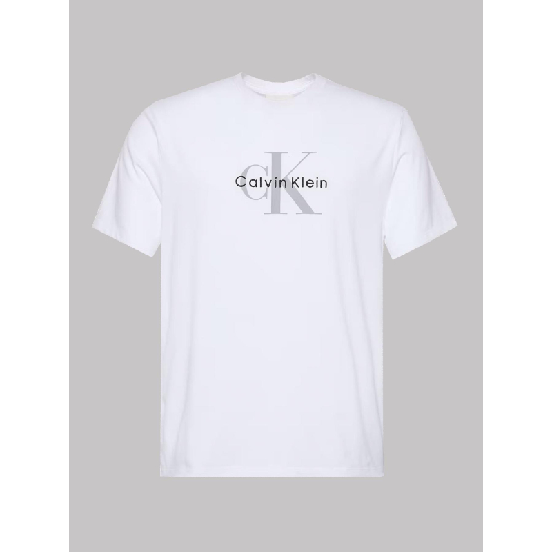 T-shirt hero monologo blanc homme - Calvin Klein Jeans