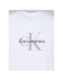 T-shirt hero monologo blanc homme - Calvin Klein Jeans