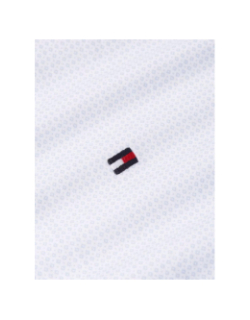 Chemise imprimée flex poplin bleu homme - Tommy Hilfiger